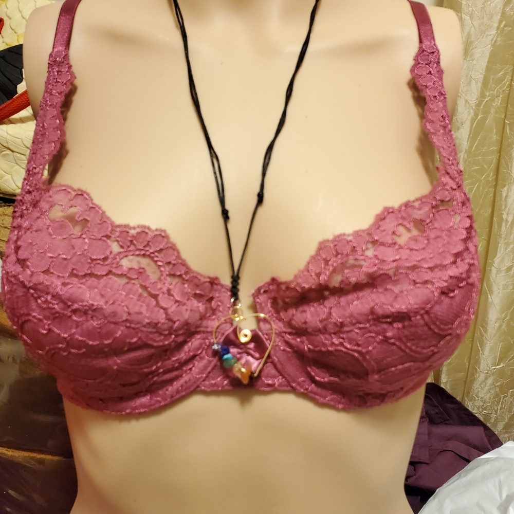 🛍️BUNDLE ONLY ITEM🛍️ Extra long necklace with/Copper chakra heart - Picture 4 of 8